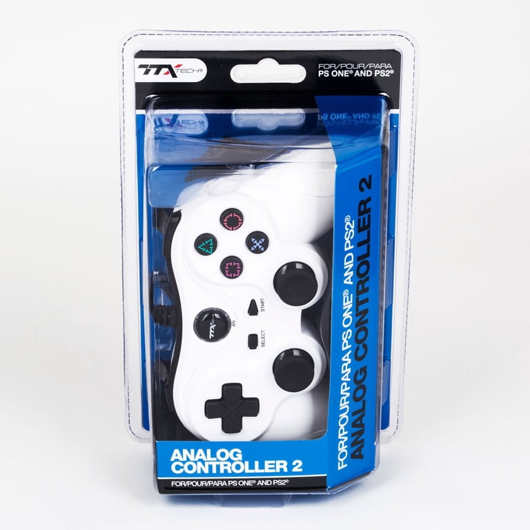 TTX Tech Analog Wired Controller for PlayStation 2/PlayStation 1