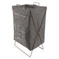 thumbnail image 4 of Panier à Linge Pliable Grande Capacité Imperméable Cadre en X Multifonctionnel avec Sac, Matériau en Fer Coton Lin, 4 of 7
