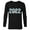 Black, variant on Mickey and Minnie 2022 New Year’s Eve - Long Sleeve T-Shirt for Men – Customized-Royal