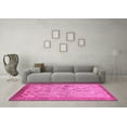 thumbnail image 3 of Ahgly Company Indoor Rectangle Abstract Pink Modern Area Rugs, 2' x 4', 3 of 4