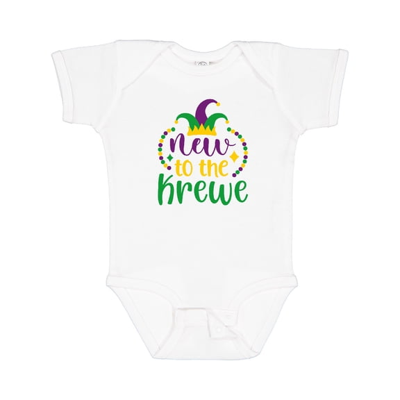 Inktastic New to the Krewe Boys or Girls Baby Bodysuit