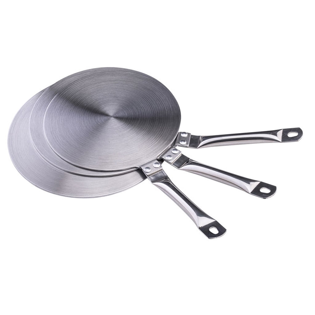 Oasiva Diffuser Plates for Electric Gas Stove Glass Induction Heat Diffuser with Handle