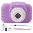 thumbnail image 1 of Cámara de vídeo para niños videocámara de alta definición 1080P juguete lente trasera delantera recargable por USB para viajes ANGGREK Otros, 1 of 7