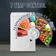 thumbnail image 2 of JIEJIA Compact Freezer 2.4 cu ft Environmental Chest Freezer, Mini Freezer with 7 Gear Adjustable Temperature, Removable Storage Basket, Energy Saving, White, 2 of 8