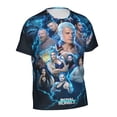 thumbnail image 3 of Unisex Adult Wres-Tler W-W,E Graphic Tee Shirts Funny Cartoon 3D Print Short Sleeve T Shirts for Mens Womens, 3 of 8
