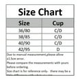 thumbnail image 7 of Jiaroswwei Women Adjustable Push Up Side Gathering Furu Lace Sexy Bra Shaping Underwear, 7 of 7