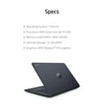 thumbnail image 3 of HP Chromebook 14, 14" Full HD Touchscreen Display, AMD A4-9120C, AMD Radeon R4 Graphics, 4GB SDRAM, eMMC, Audio by B&O, Ink Blue, 14-db0044wm, 3 of 7