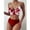 Red, variant on MSJUHEG Tummy Control Bikini for Women,Bikinis Set,Summer Swimsuit,Bikini Tops Full Coverage Bottoms,Bathing Suits,High Cut Swimsuit,2 Piece Bikini Sets Black L