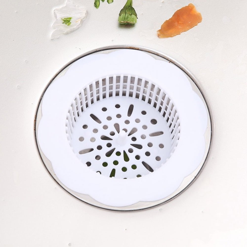 Sink Strainers Food Catcher Rust Free Plastic Waste Plug Sink Filter