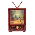 thumbnail image 3 of simhoa Creative Christmas Music Box Lantern Music Box Glittering Snowing Christmas Tree Snowman Adjustable, 3 of 8