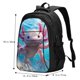 thumbnail image 5 of Fotbe Cute Underwater Axolotl Mochila con Estampado y Puerto USB para Hombre y Mujer, Mochila Antirrobo, Mochila de Viaje, Mochila Escolar, Mochila Universitaria, 5 of 7