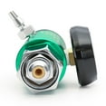 Oxygen Regulator 0-8LPM, CGA-540 Gauge – Brass Sleeve - 12 Preset Flow ...