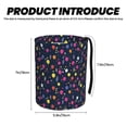 thumbnail image 3 of Easygdp Colored Balloons Car Trash Can Garbage Car Accessories Trash Can Car Waste Bin for for Driver and Passenger Any Vehicle, 3 of 7