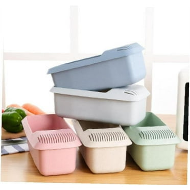 XXF-Microwave Pasta Cooker with Strainer Spaghetti Bowl Kitchen Tools Heat Resistant Pasta Boat Spaghetti Noodle Cooker&&