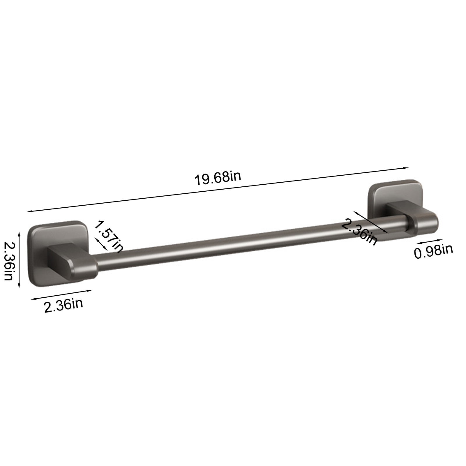 19 inch towel bar sale