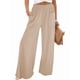 thumbnail image 2 of Pantalones de Yoga de Pierna para Mujer, Informales, Holgados y Cómodos, de Cintura Alta, con Bolsillos. Albaricoque M, 2 of 7