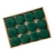 thumbnail image 1 of Toystoory 12 pack/lote de adornos Extra grandes, adornos de bolas de Navidad de granja para elegancia glamurosa festiva Kits de decoración para fiestas verde 8cm-12, 1 of 6