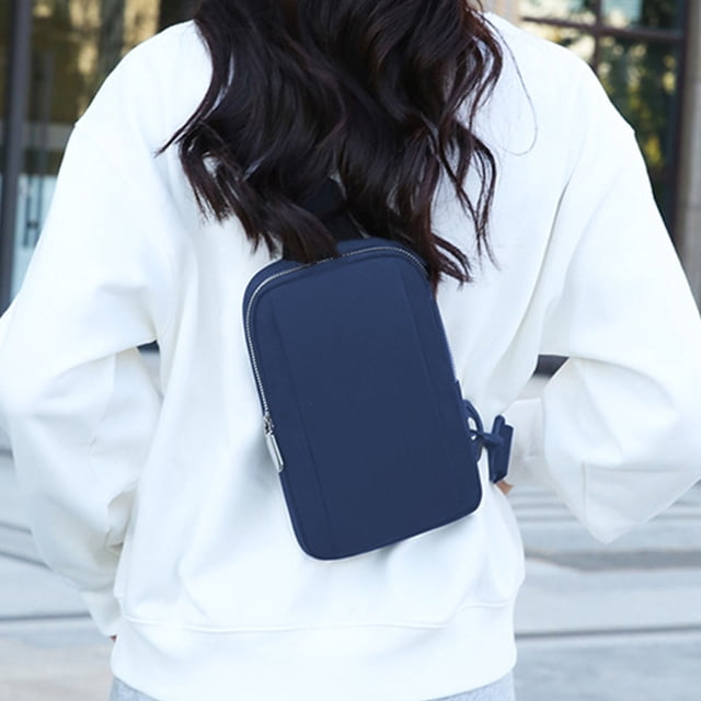 Outdoor Messenger Bag Men's And Women's Chest Bag Polyester Material Waterproof Sports And Leisure Adjustable Shoulder Bag Running Bag