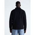thumbnail image 4 of Free Assembly Men's Cozy Yarn Cardigan Sweater with Long Sleeves, Sizes XS-3XL, 4 of 6