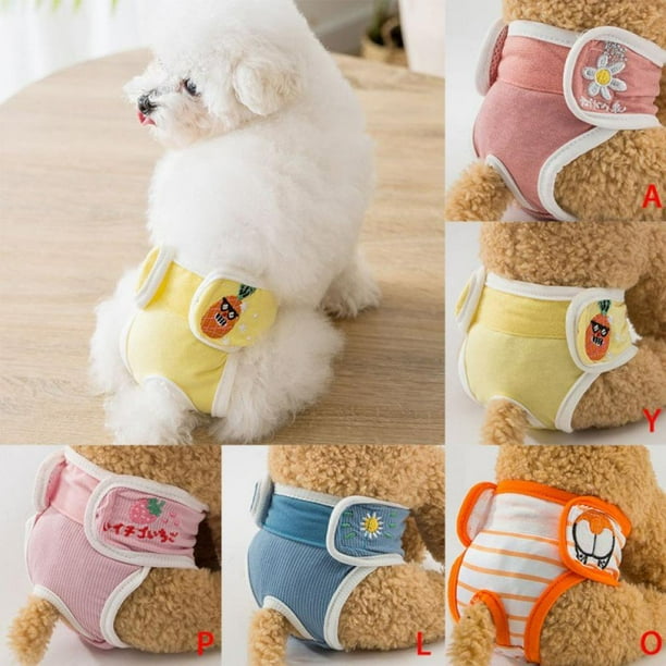 PENGXIANG Female Dog Physiological Sanitary Pants Washable