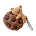 thumbnail image 1 of Funda De Estilo De Tema De snack De Dibujos Animados Para AirPods 1 2 3 Pro Case Con Cordón Inalámbrico Bluetooth Auriculares, 1 of 4