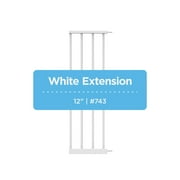 Perma Child Safety White 12 Pressure Mounted Baby Gate Extension