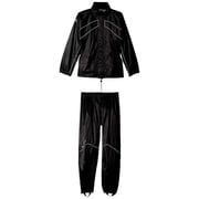 Joe Rocket RS-2 Mens Black Rain Suit Medium
