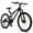 Black, variant on 26 Inch Mountain Bike Dual Suspension, 21 Speed Women Bike with Dual Disc Brakes, Steel Frame Mountain Bicycle for School Work Short Trip Camping, Red