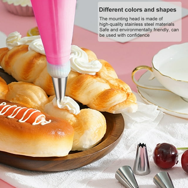 facefd 20pcs Reusable Cake Baking Set Portable Baking Pastry Accessories Kitchen Cooking Scraper Tools