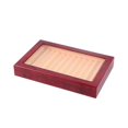 thumbnail image 2 of unique 12 Grid Wooden Pen Display Case Storage Luxury Fountain Case Transparent Window Pen Box- Organizer, 2 of 5