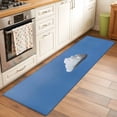 thumbnail image 3 of Blue Sky Kitchen Runner Rug 2x6 Washable Runners for Hallway Non Slip Abstract Sky White Minimalist Large Area Rug Indoor Floor Carpet for Bathroom Laundry Entryway Bedroom Living Room, 3 of 9