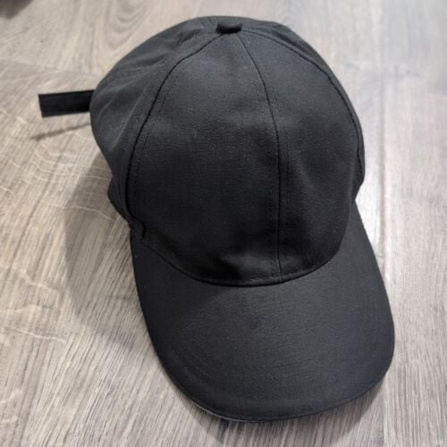Alfani Solid Black Baseball Cap One Size Fits All No Tags B4HP