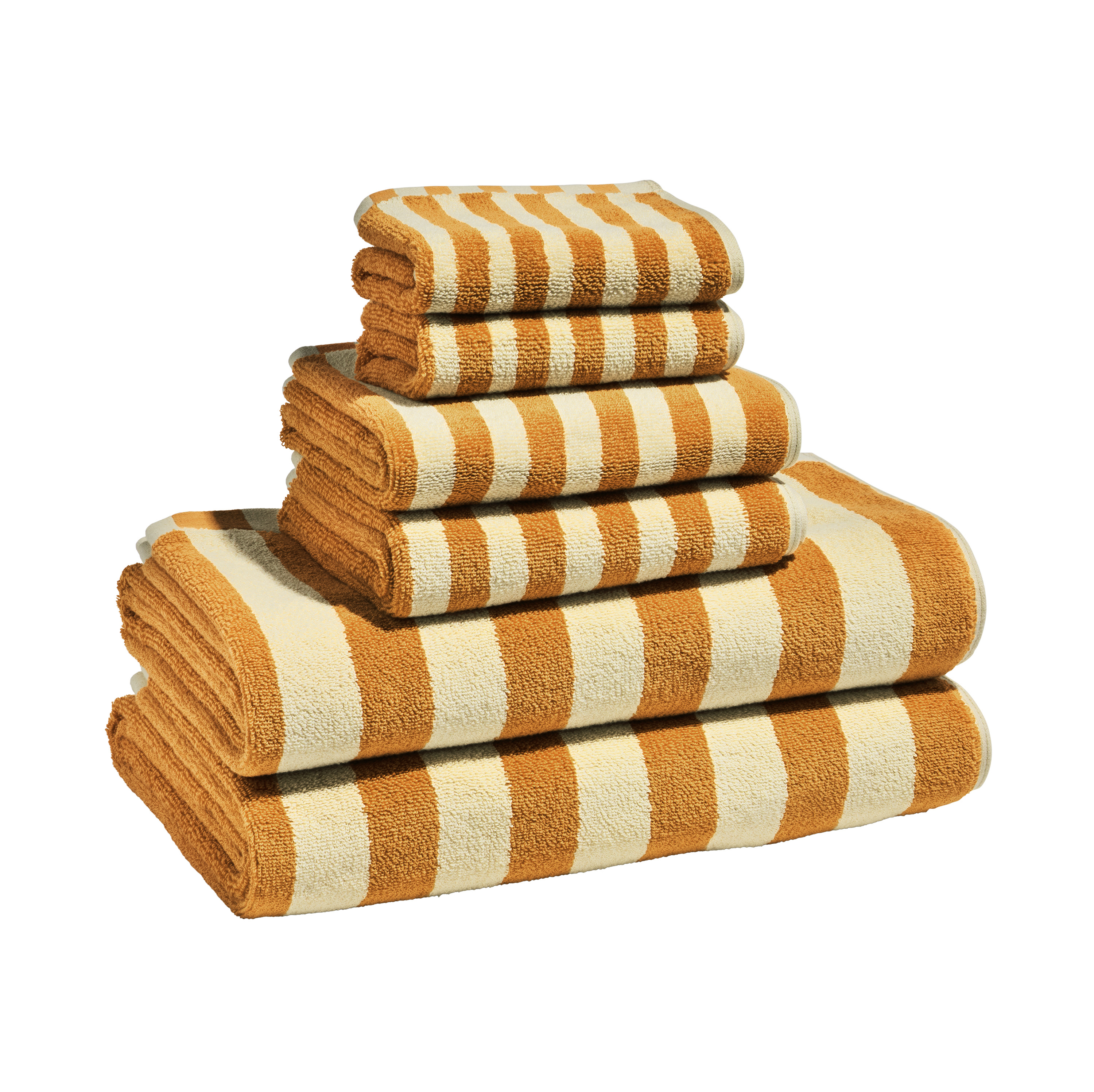 Beautiful By Drew Barrymore Bath Towel Set, 6-Piece, Yellow photo 3