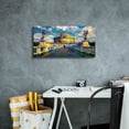 thumbnail image 4 of Epic Graffiti 'Rome Italy Castel Sant Angelo Mausoleum of Hadrian' by Pedro Gavidia, Canvas Wall Art, 24"x12", 4 of 8