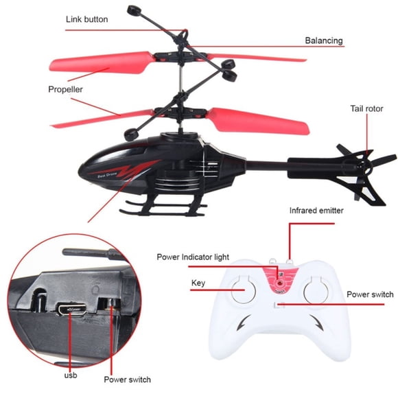 Drone de inducción inteligente, aeronave de control remoto para aeronaves de control remoto, helicóptero de levitación eléctrica, solución innovadora