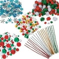 thumbnail image 2 of Fun Express Kids’ Christmas Crafting Supply Kit - 1500 Pc, 2 of 3