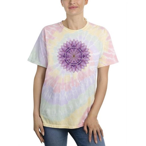 Wheel Of The Year Tie Dye Spiral Women -Image by Shutterstock, Female Medium