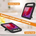 thumbnail image 3 of HCTian Compatible with Lenovo Tab K10 2nd (10.1) TB-311FU/Tablet 10.1 2025 Kids Case,Lightweight EVA Kid Friendly Shockproof Protective Case,Handle Stand Heavy Duty Tablet Cover, 3 of 7