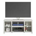 Mainstays Parsons TV Stand for TVs up to 50", White
