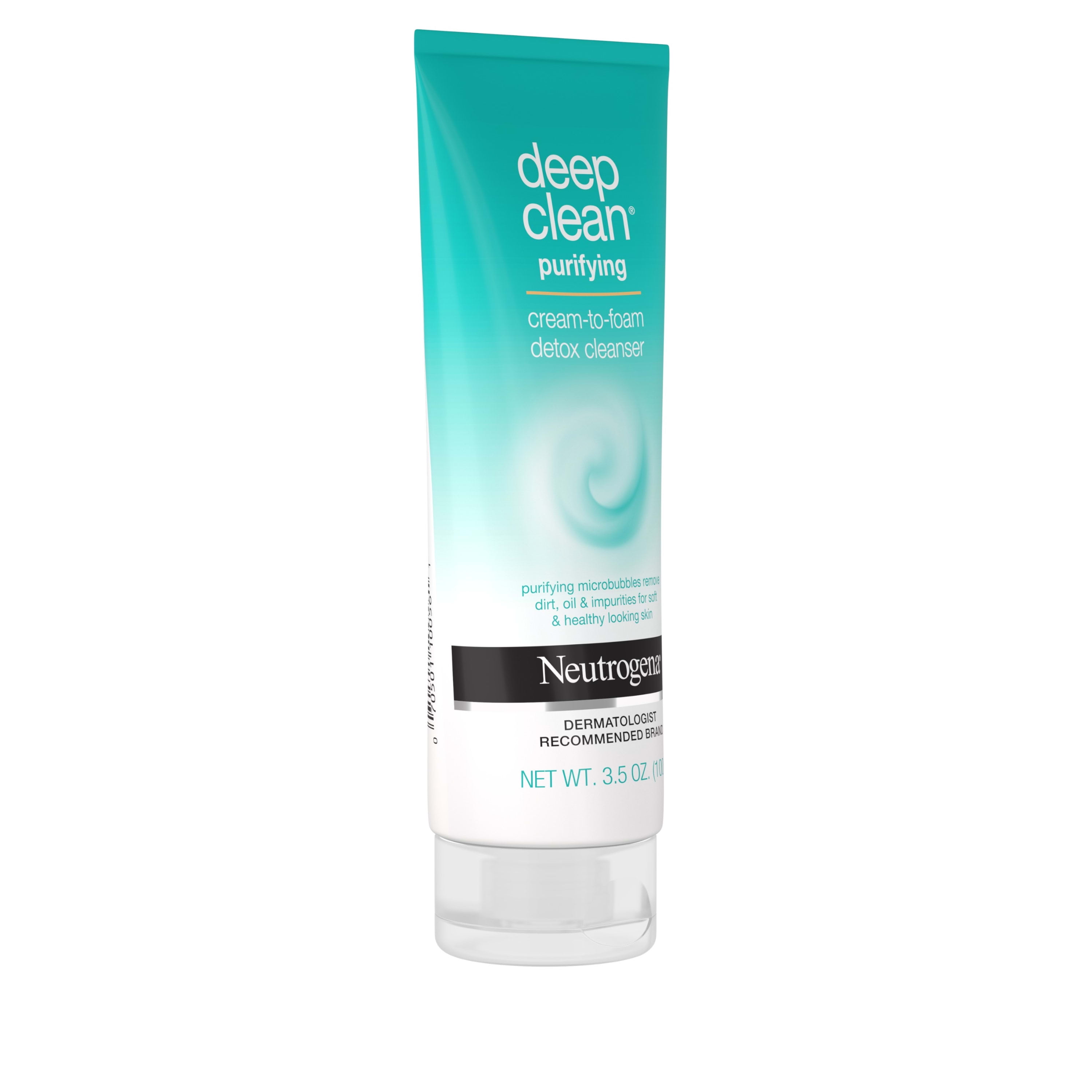 neutrogena deep clean cream to foam cleanser