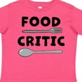 thumbnail image 4 of Inktastic Food Critic with Fork and Spoon Boys or Girls Toddler T-Shirt, 4 of 5