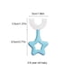 thumbnail image 4 of Toystoory Cepillo de para bebé ergonómico de doble cara de silicona de 360 ​​grados, cepillo de Manual en forma de U, cuidado Suministros de limpieza para el hogar azul S Toystoory HA009123-03, 4 of 6