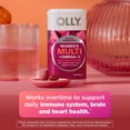 thumbnail image 6 of OLLY Ultra Strength Women's Multi + Omega-3 Softgels, Daily Health and Immune Support, 60 Ct, 6 of 15