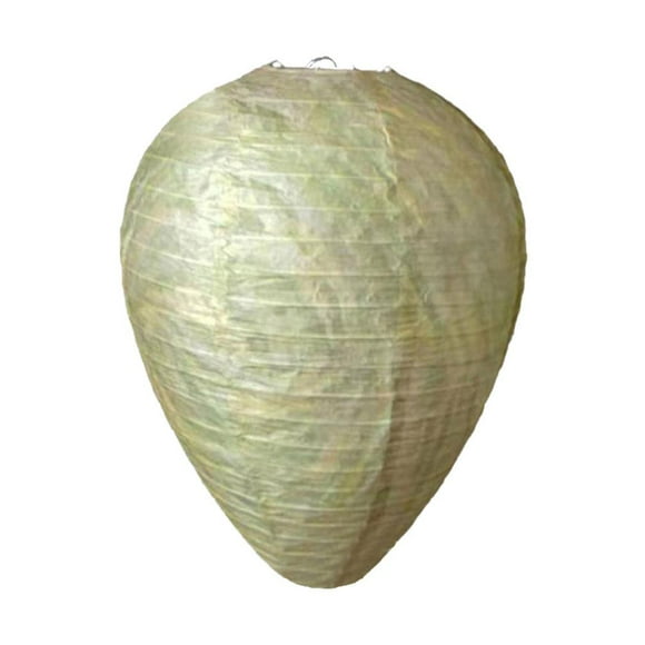 RJSQAQE Wasp Nest Decoy,Hanging Fake Wasp Nest Waterproof Material,Hanging Fake Wasp Nest Hornet Nest Decoy,Safe Hanging Wasp Deterrent for Wasps Hornets Yellow Jackets(Yellow)