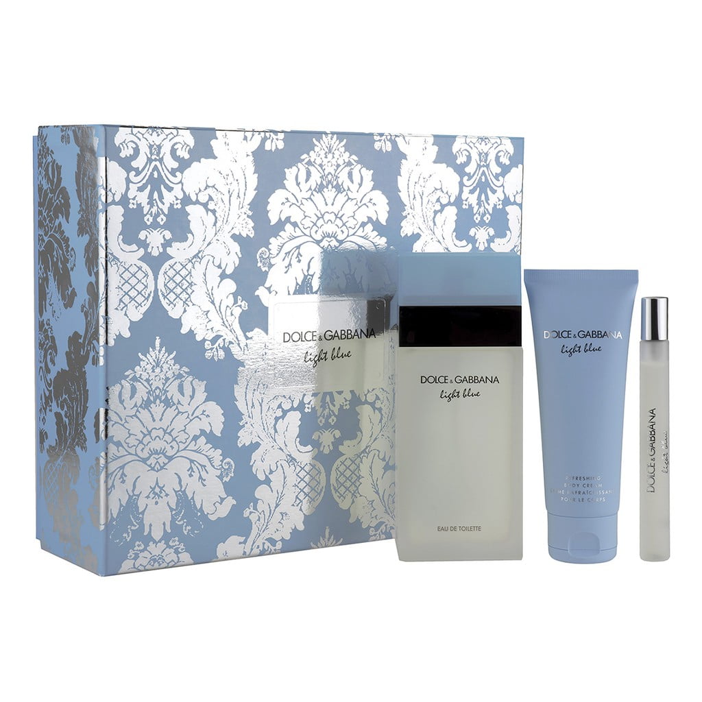 DOLCE & GABBANA Light Blue セット Dolce & Gabbana Light Blue EDT 100mL Gift Set For
