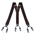 thumbnail image 1 of CSChome Men Suspenders Men Suspenders Adjustable Quick Release Wear-Resistant Non-Slip with Heavy-Duty Clips Multipurpose Polyester Men Y-Back, 1 of 7