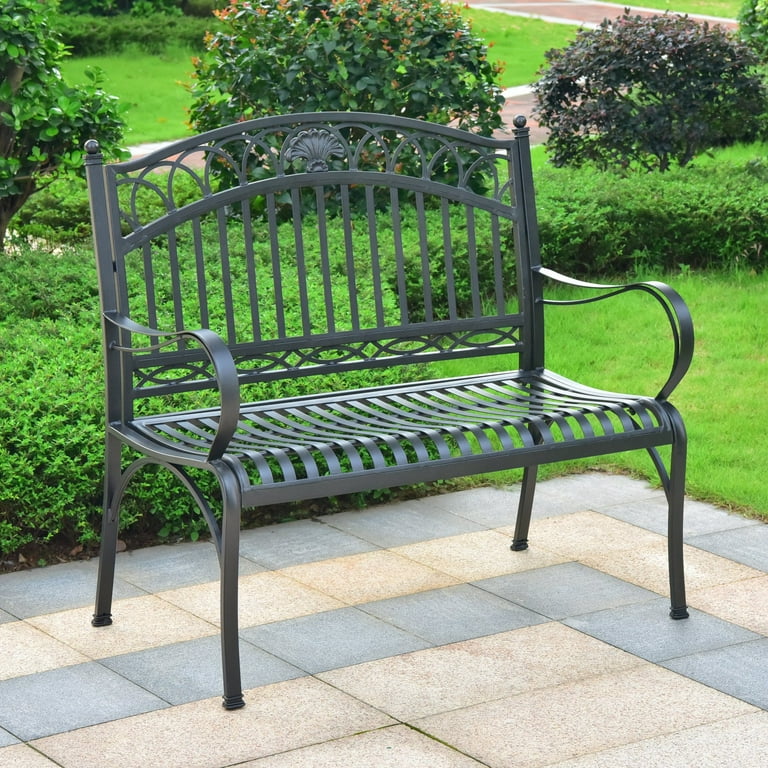 2 seater metal bench new arrivals