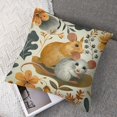 thumbnail image 7 of Ullo0ord Cute Cat Painting Pillow Covers Set of 2 Modern Sofa Cute Cat Throw Pillow Cover Decorative Home Outdoor Pillow Case Cushion Case for Couch Bed Car  18x18in, 7 of 7