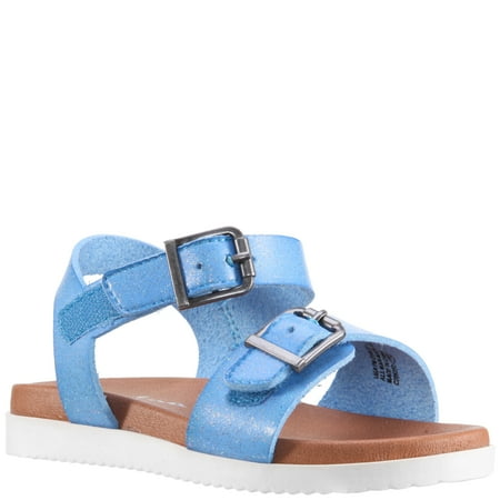

KIDPIK Girls Glitter Sandal Size: 9 Toddler - 6 Youth