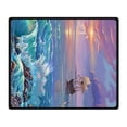 thumbnail image 2 of CADecor Sea Wave Blanket Fleece Throw Blanket for Sofa or Bed 58x80 inches, 2 of 3
